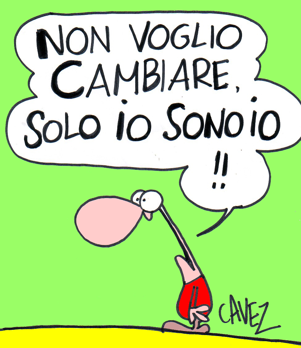 io voglio cambiare io voglio cambiare